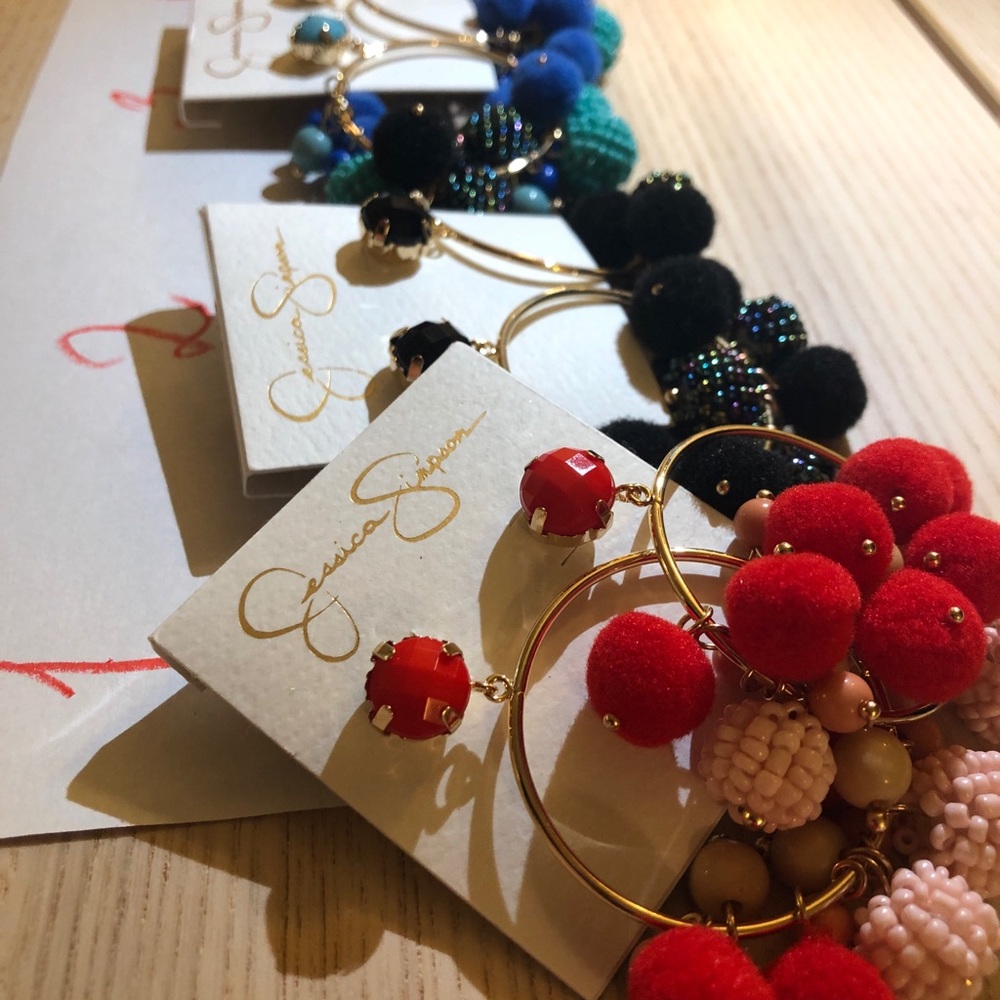 NWT. Jessica Simpson earrings.